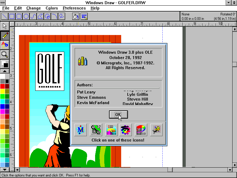 Micrografx Works 1.0 - Draw